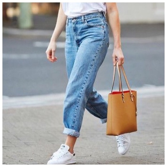 Levi's Denim - Vintage LEVI'S 550 Relaxed Tapered Fit High Waisted Rise Mom Jeans